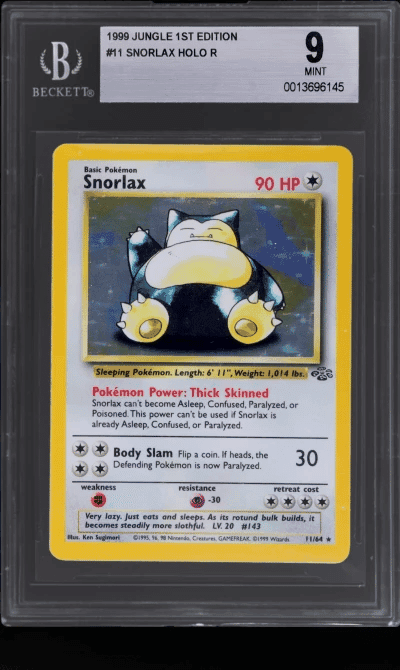 Snorlax Holo