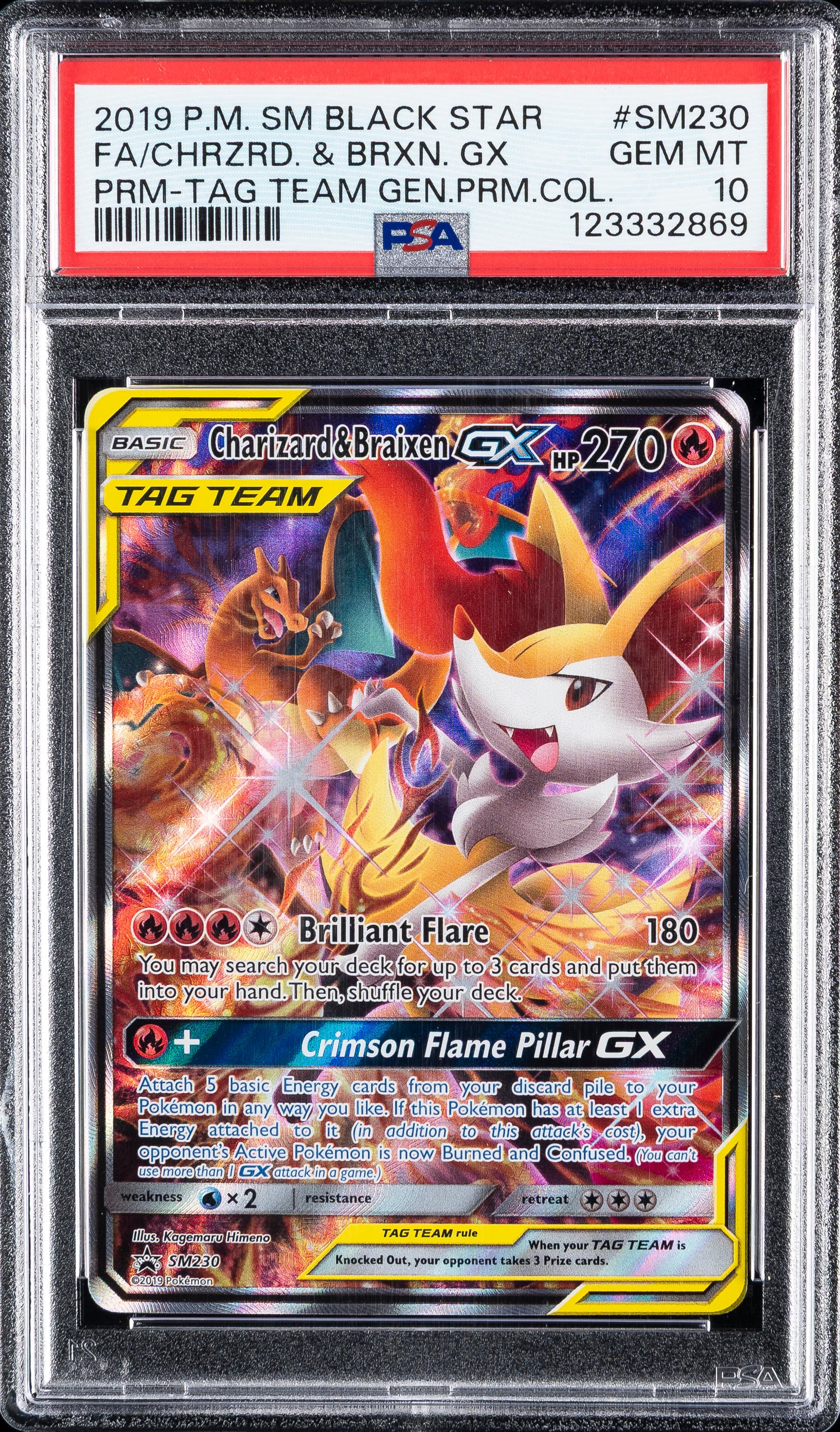 Charizard & Braixen GX