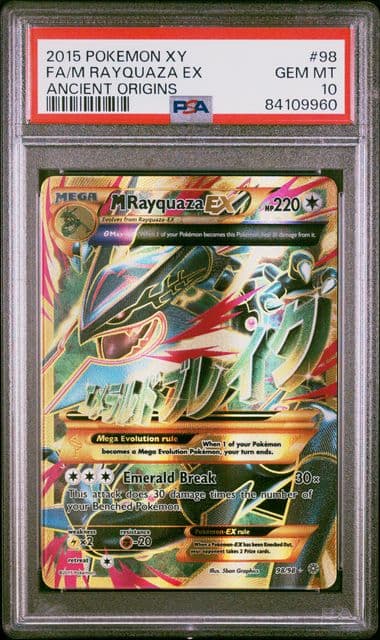 Fa/M Rayquaza Ex PSA 10